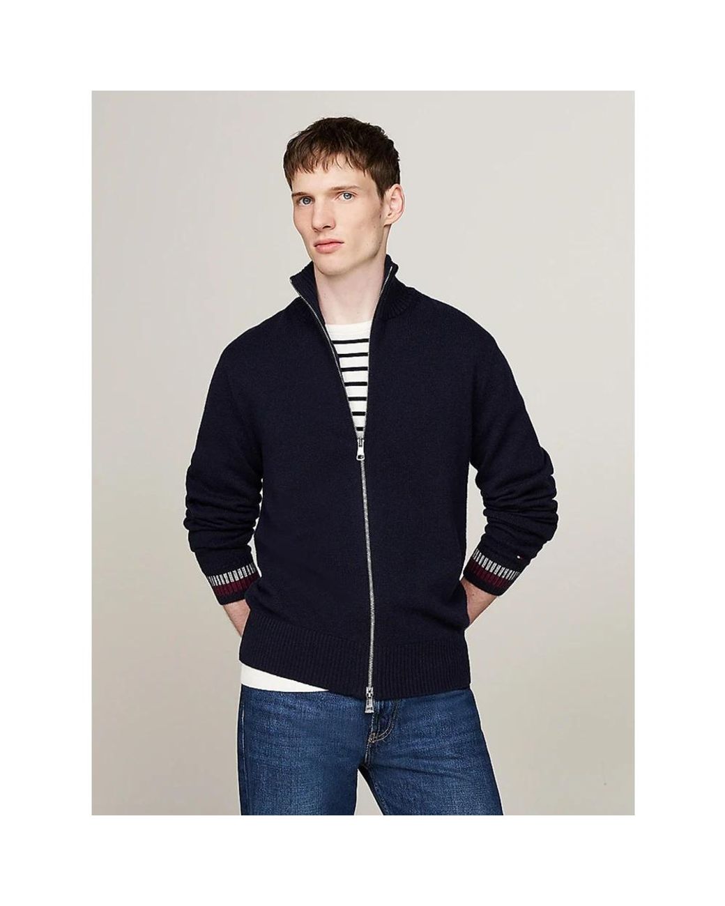 Tommy Hilfiger Blue Cardigans for men