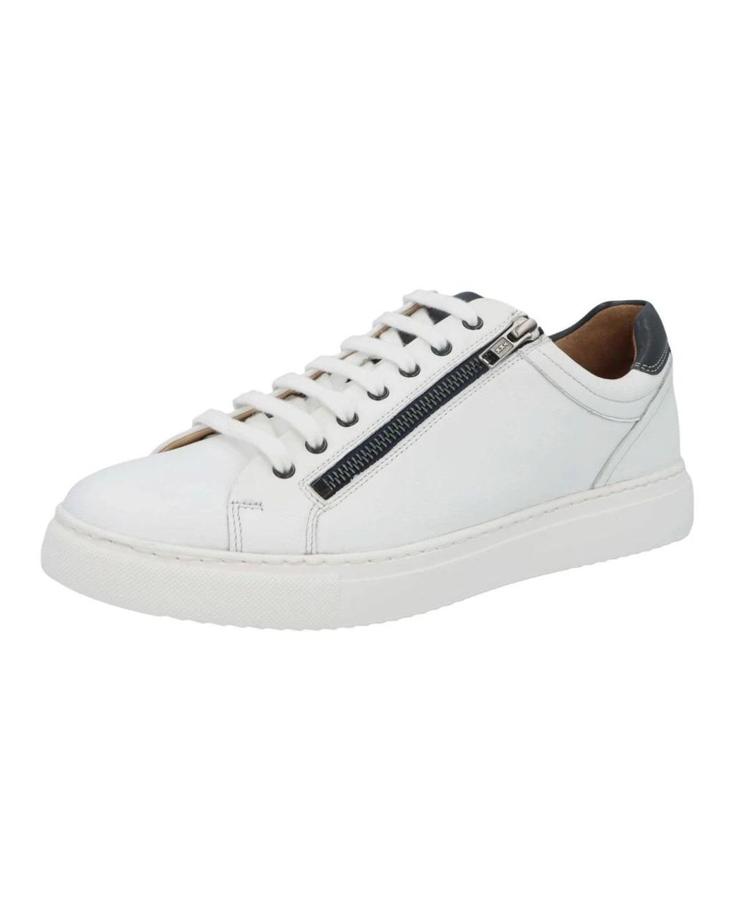 SOLIDUS White Freizeit Schnürschuh