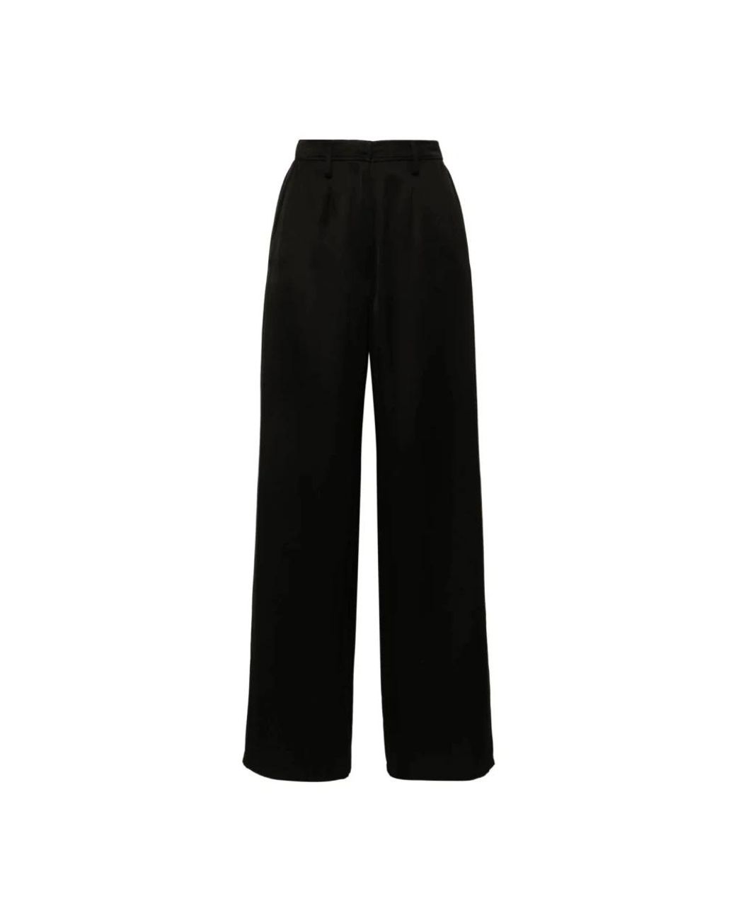 Forte_forte Black Wide Trousers