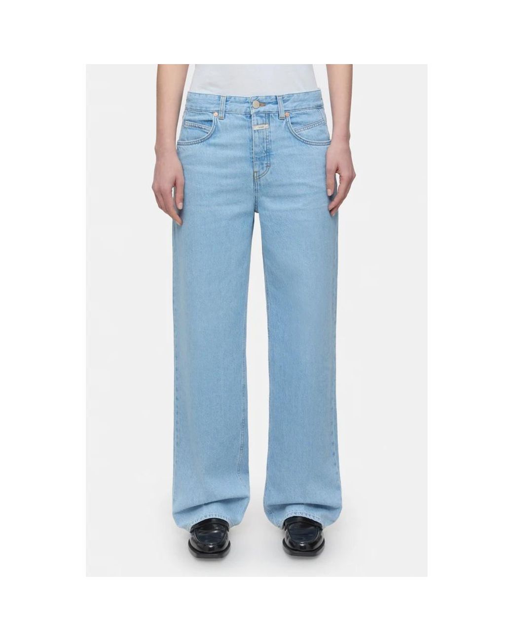 Closed Blue Wide Jeans