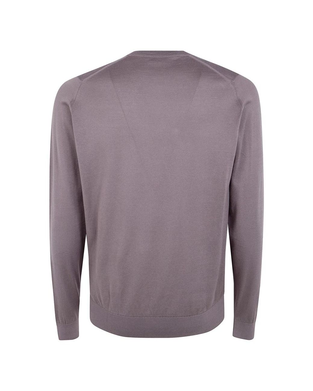 John Smedley Purple Round-Neck Knitwear for men