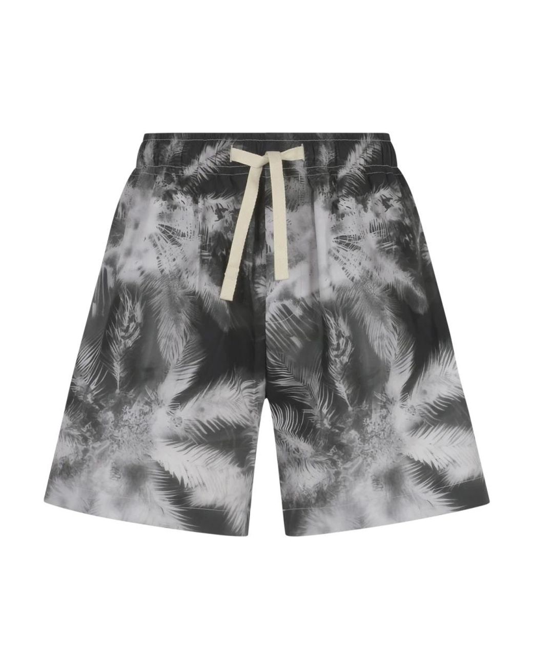 Palm Angels Gray Casual Shorts for men