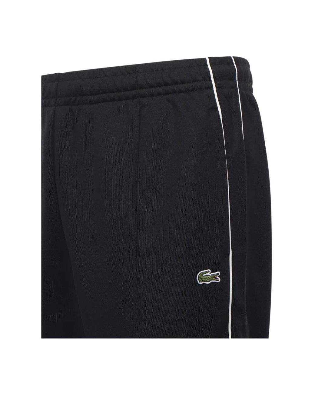 Lacoste Black Slim-Fit Trousers for men