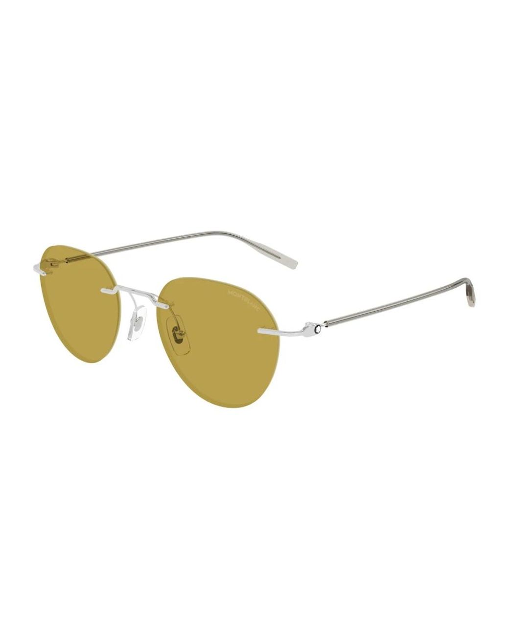 Montblanc Metallic Sunglasses for men
