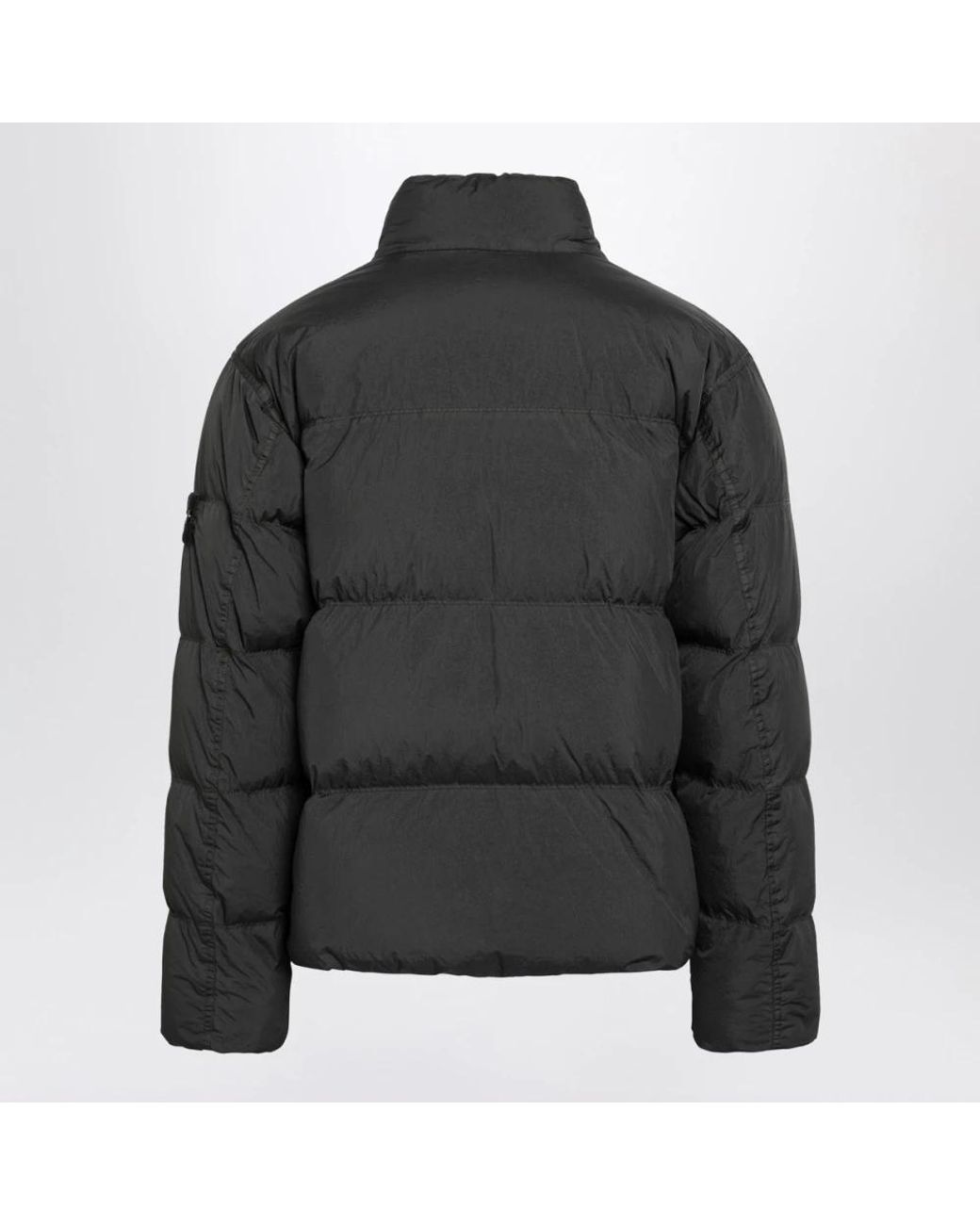 Stone Island Black Winter Jackets for men