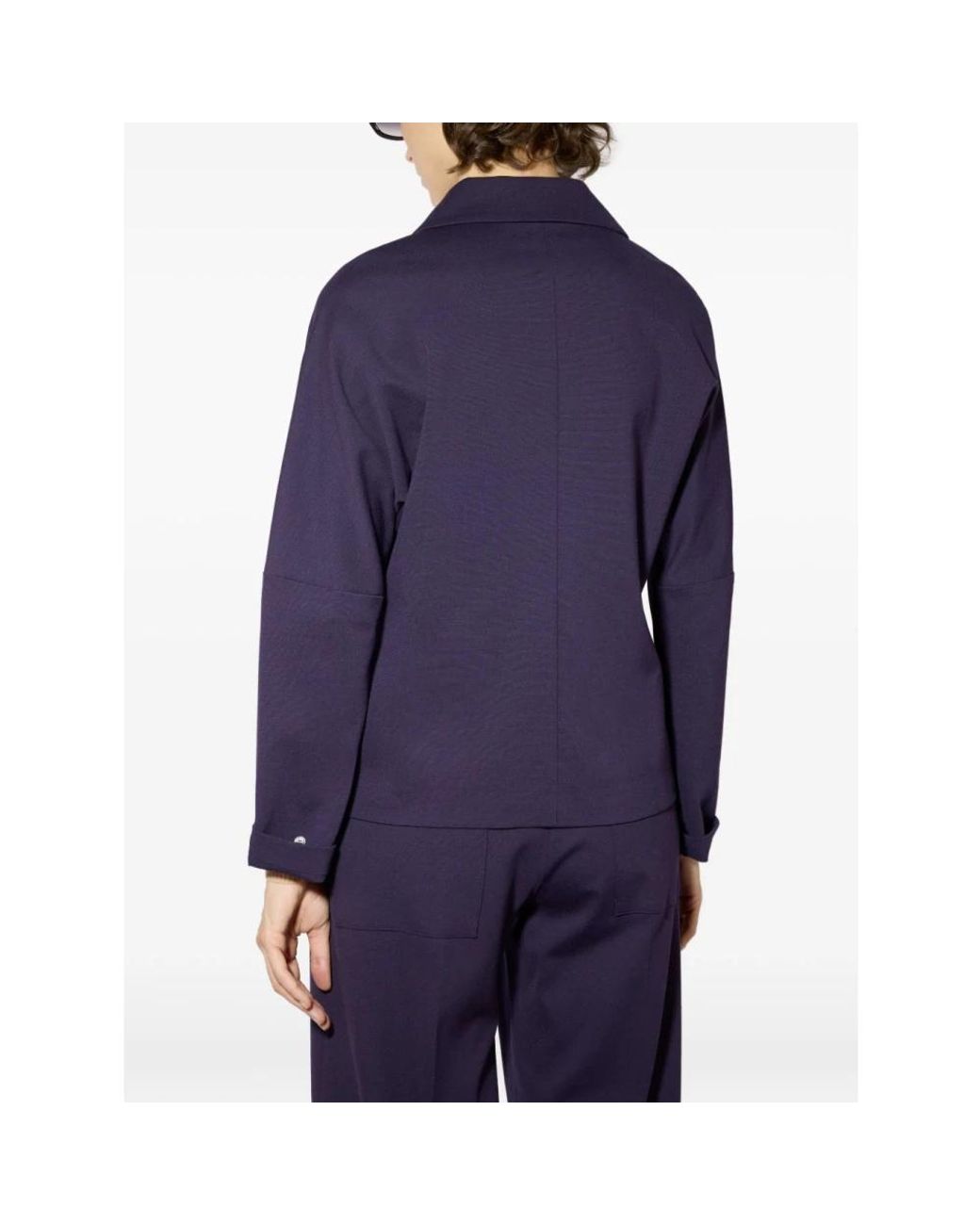 Liviana Conti Blue Round-Neck Knitwear