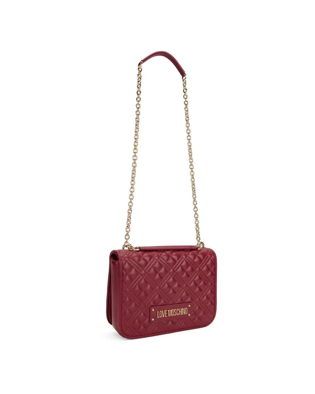 Love Moschino Red Cross Body Bags