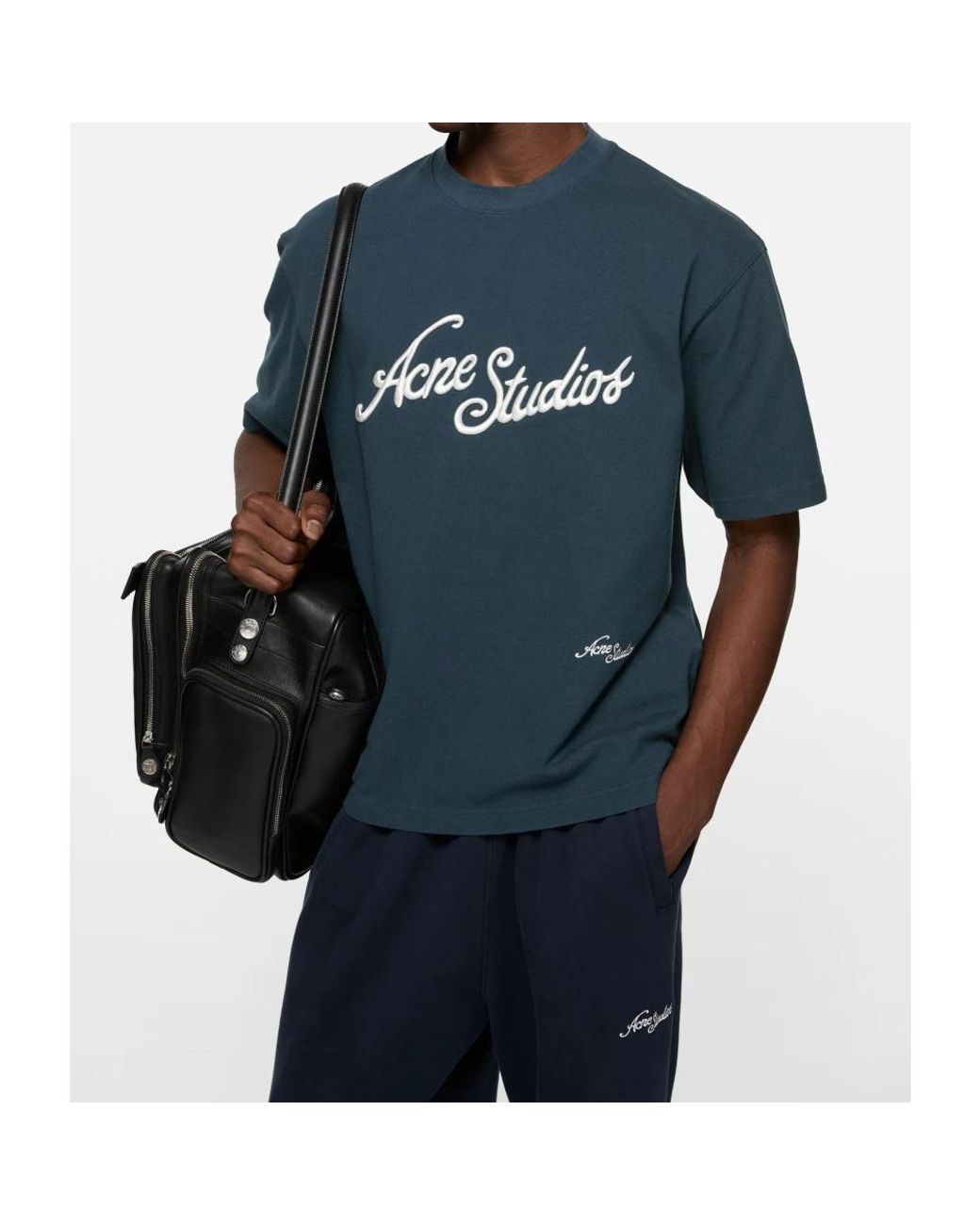 T-Shirts di Acne in Blue da Uomo