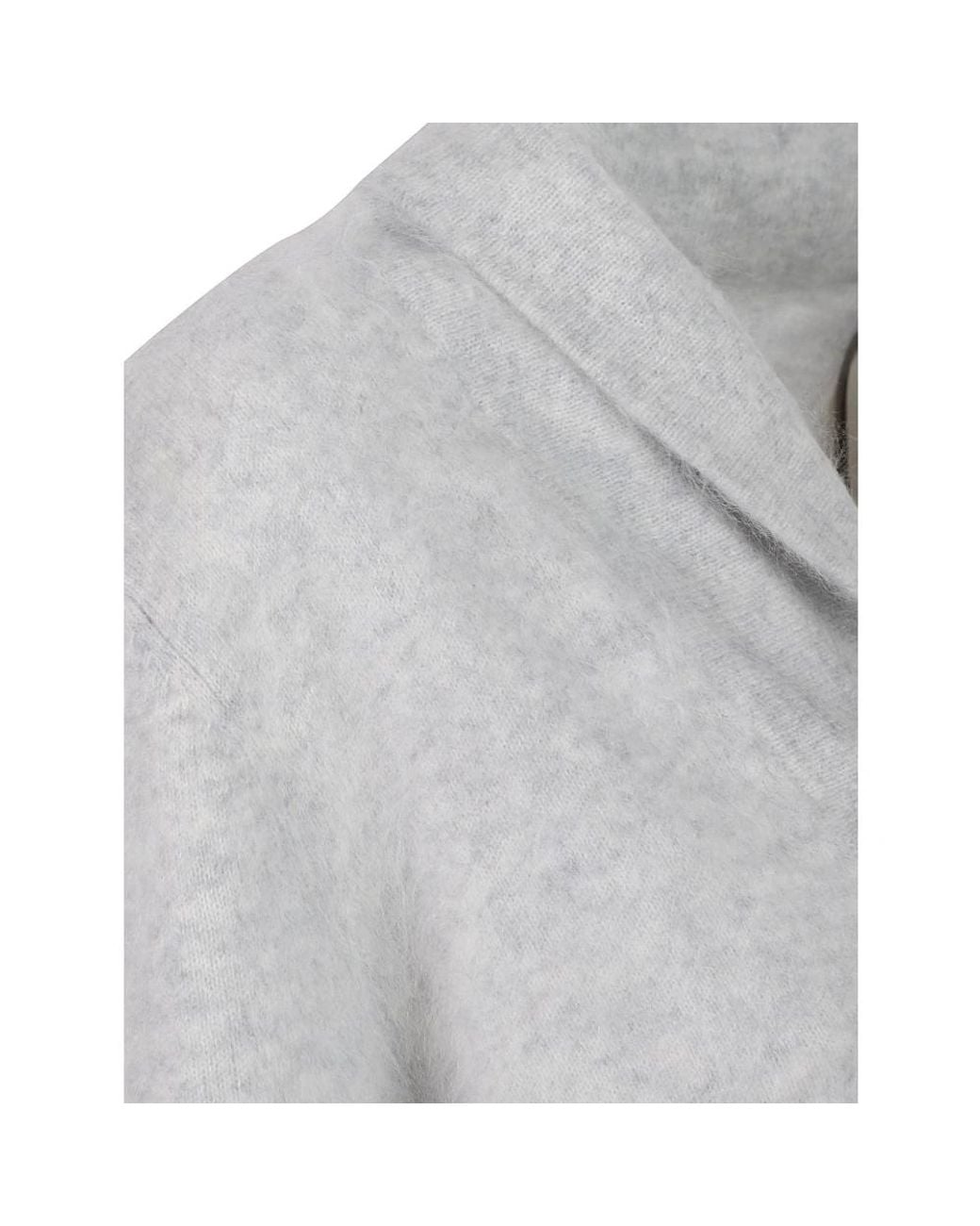 Kangra Gray V-Neck Strickware