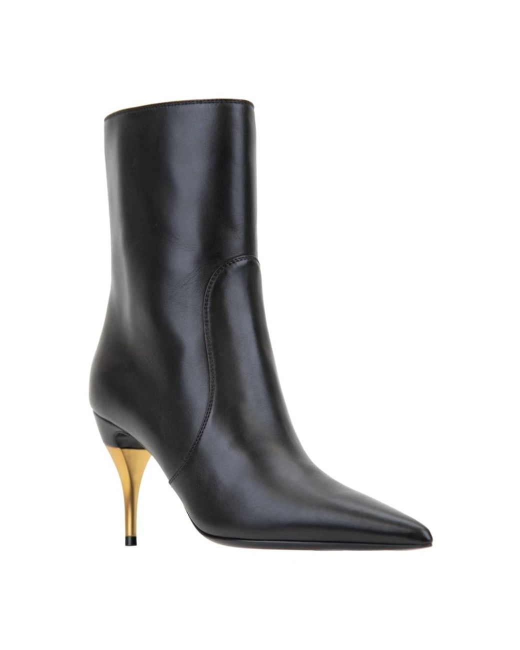 Gucci Black Heeled Boots