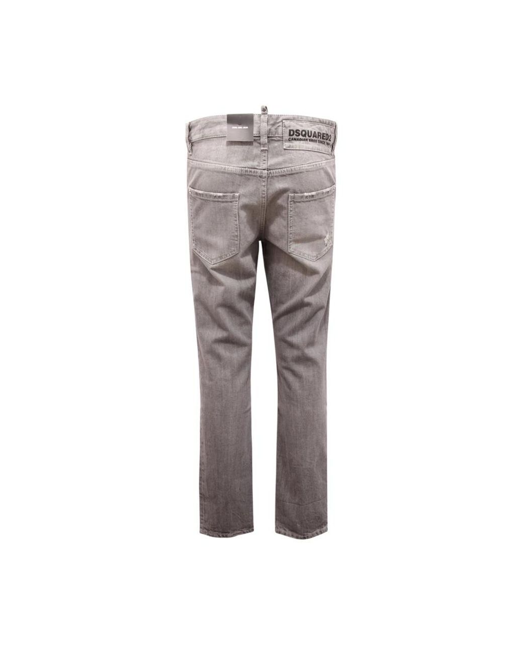 DSquared² Gray Slim Fit Jeans