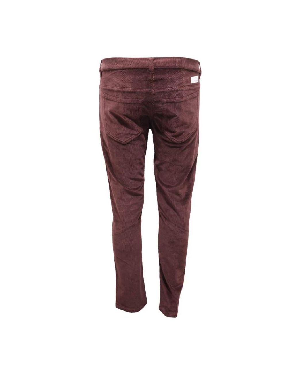 Nine:inthe:morning Purple Slim-Fit Trousers for men
