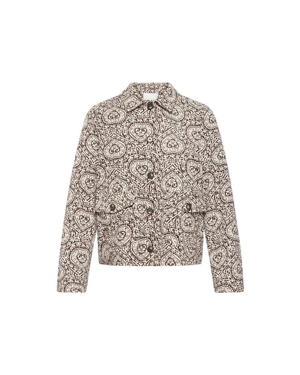 Light Jackets Ichi en coloris Gray
