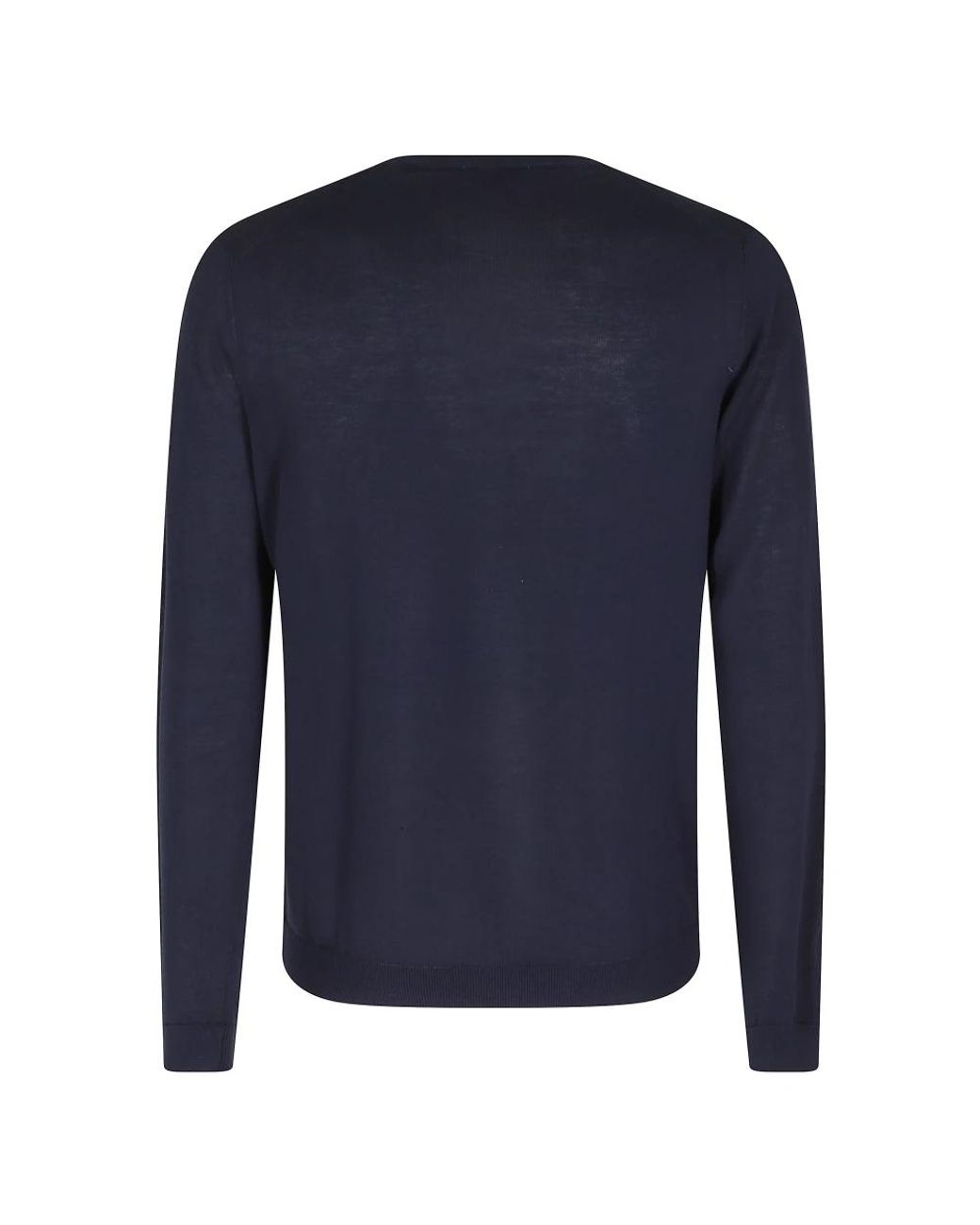 Roberto Collina Blue Round-Neck Knitwear for men