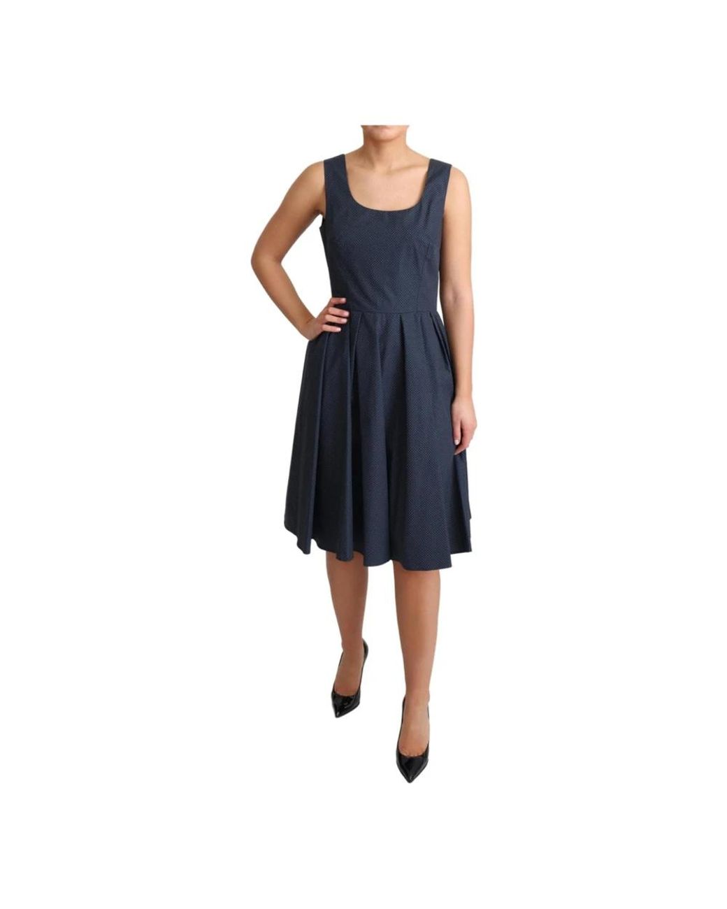 Dolce & Gabbana Blue Midi Dresses
