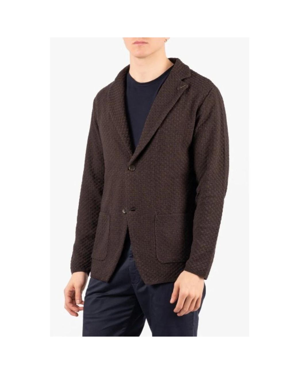 Paoloni Black Blazers for men