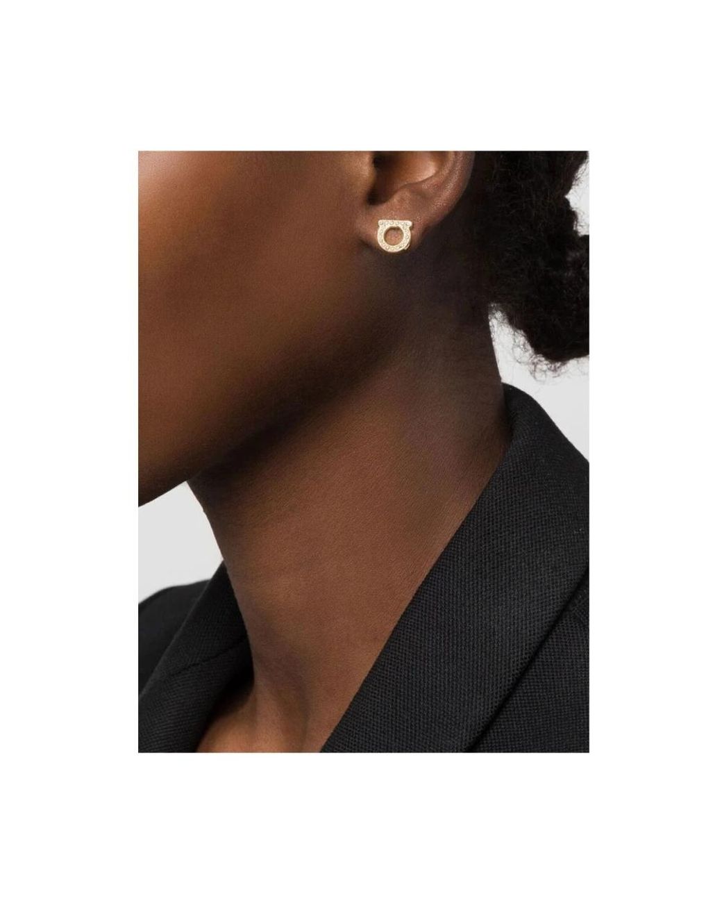 Earrings Ferragamo en coloris Metallic