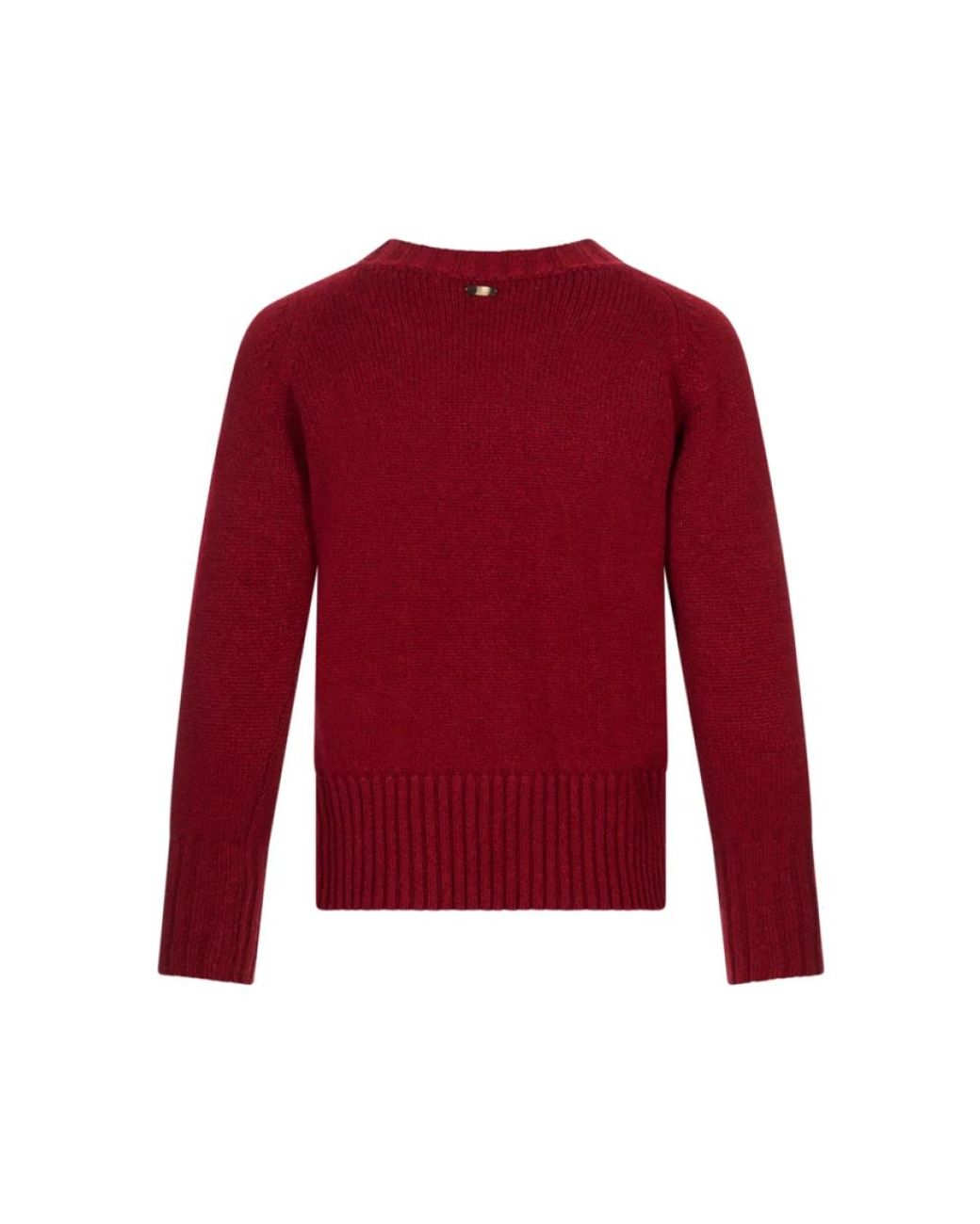 Fedeli Red Cashmere Knitwear