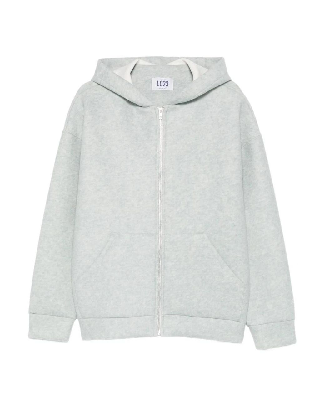 LC23 Gray Zip-Throughs for men