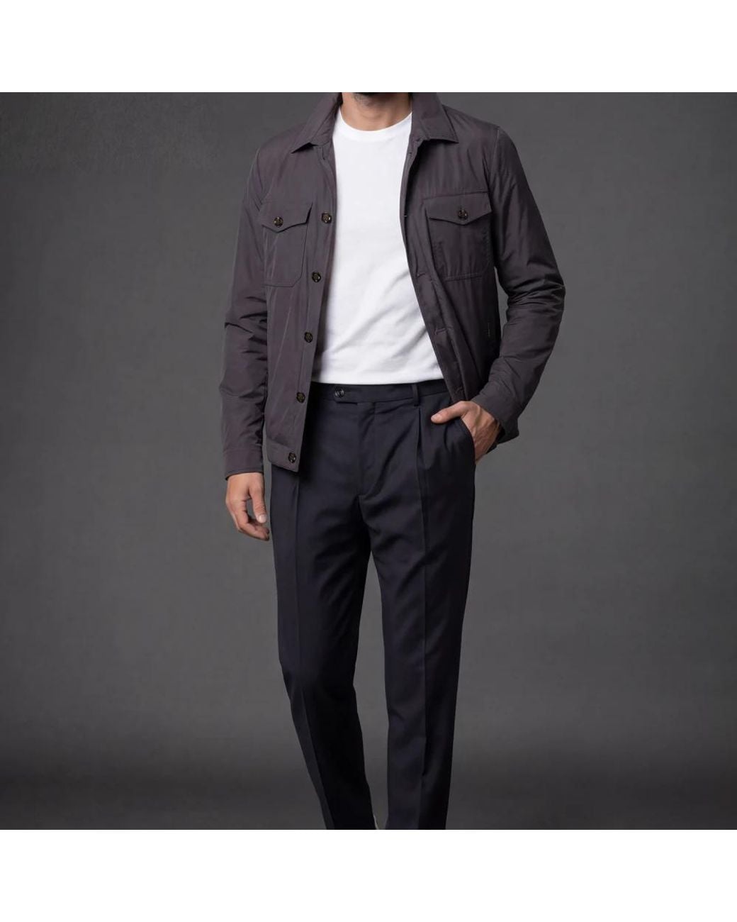 Moorer Blue Light Jackets for men