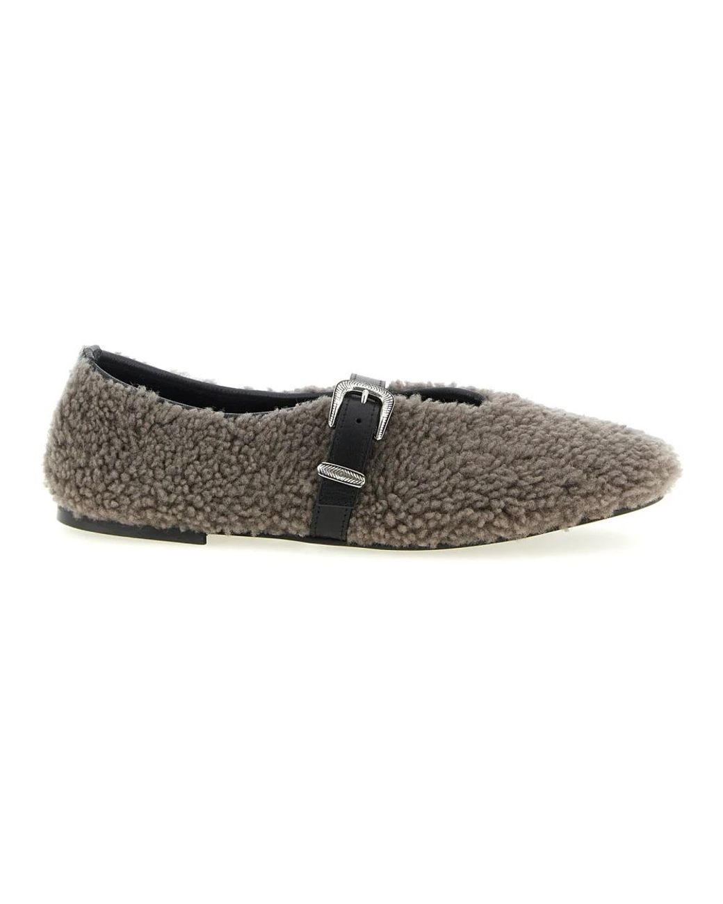 KATE CATE Gray Ballerina Shoes