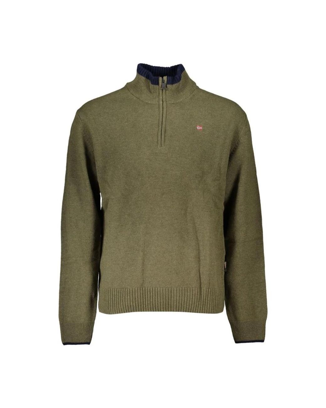 Napapijri Green Turtlenecks for men