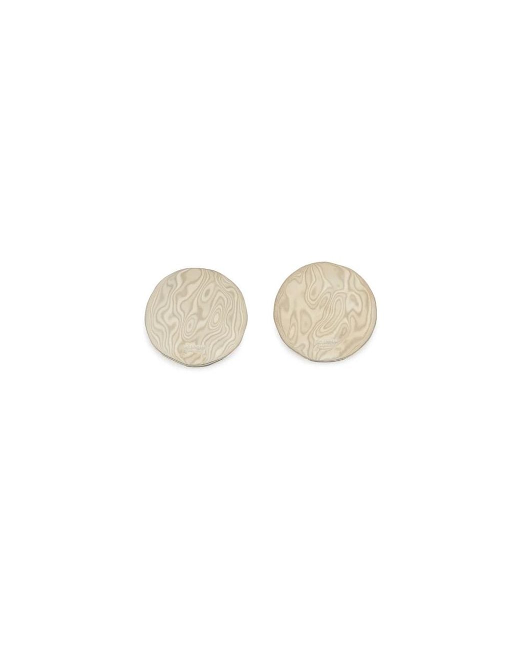 Jil Sander White Earrings