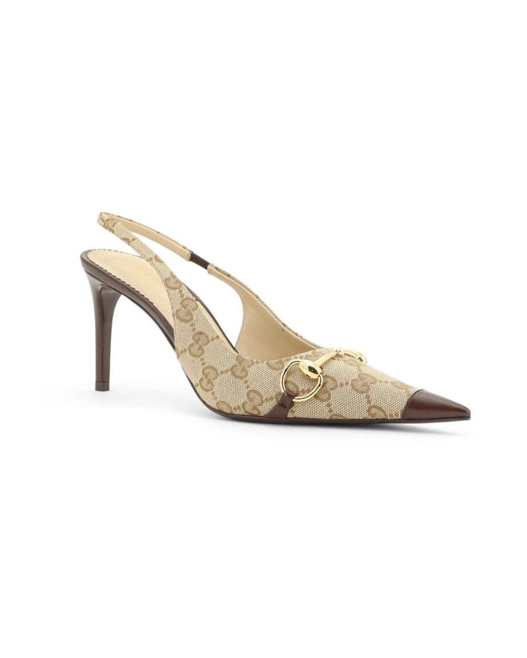 Gucci Metallic Pumps