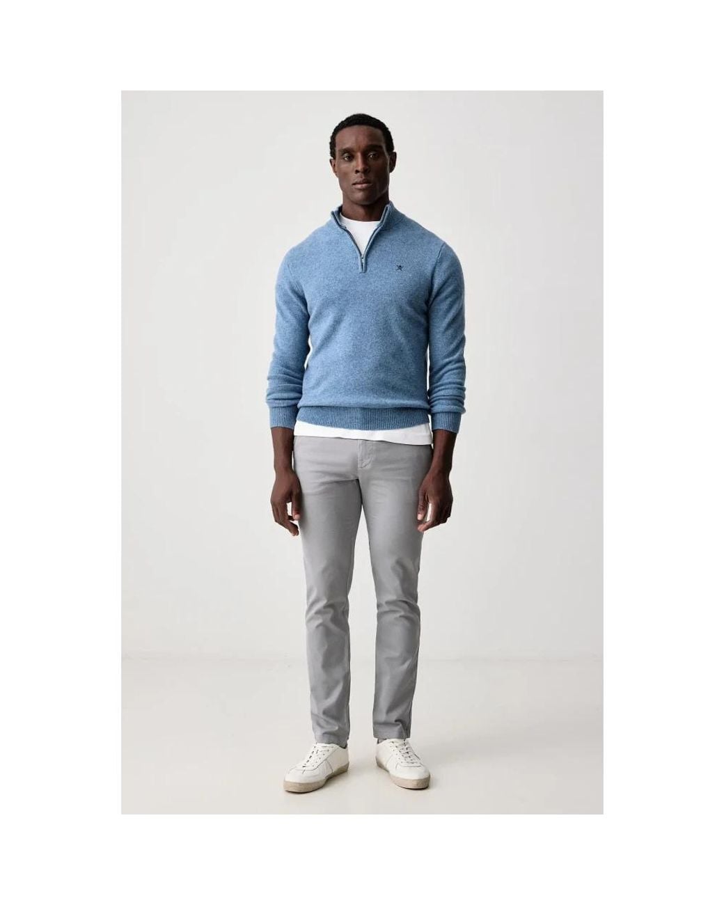 Turtlenecks Hackett de hombre de color Blue