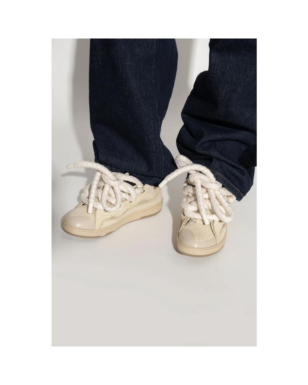 Lanvin Natural Sneakers