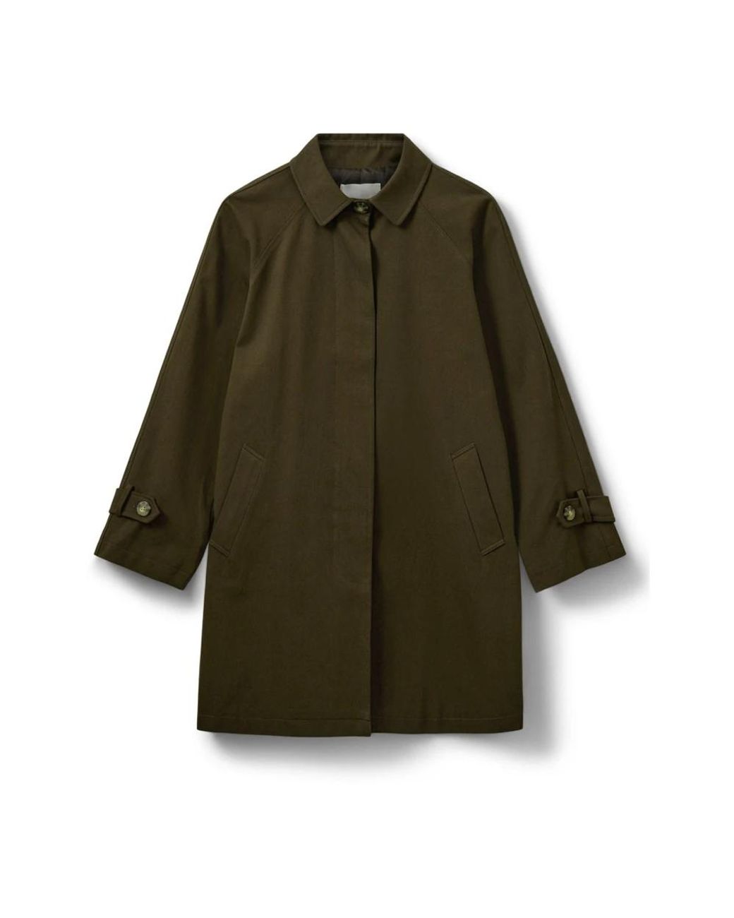 Single-Breasted Coats di Sofie Schnoor in Green