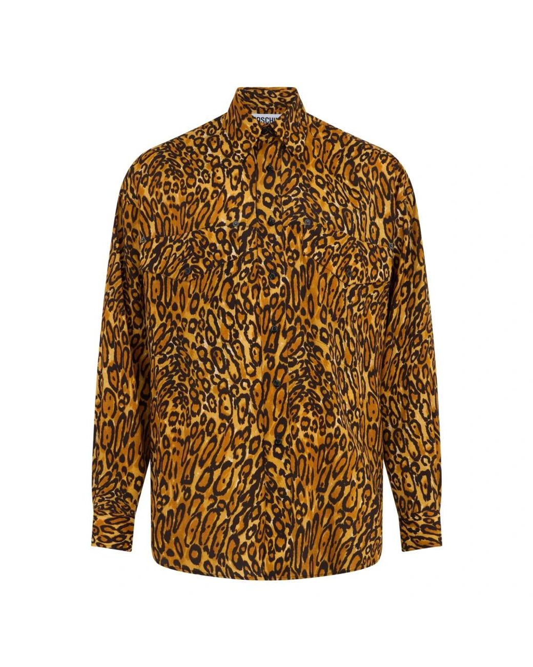 Moschino Brown Casual Shirts for men
