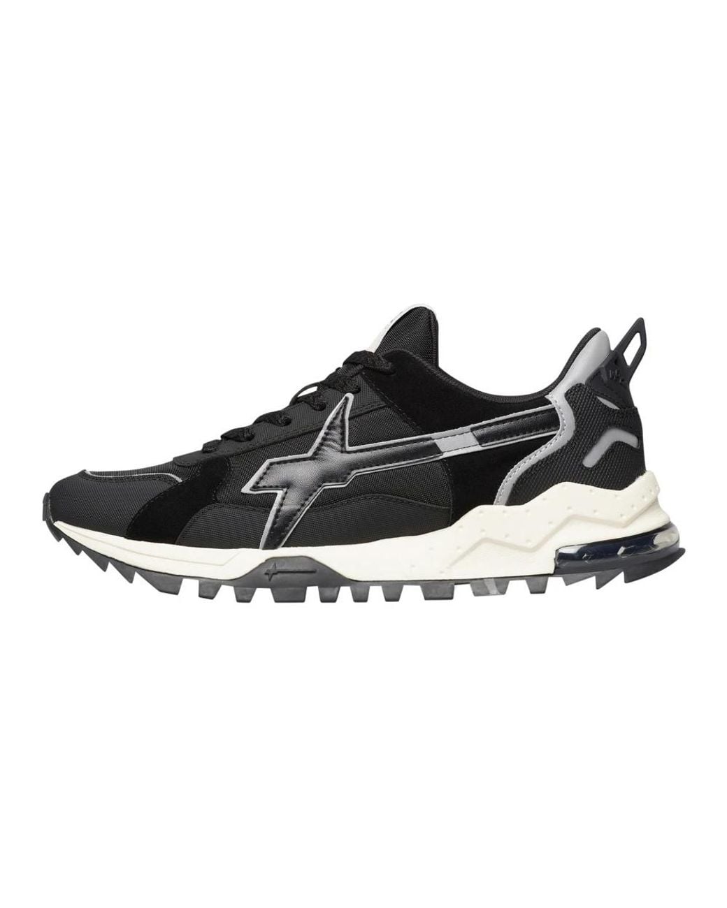 W6yz Black Sneakers for men