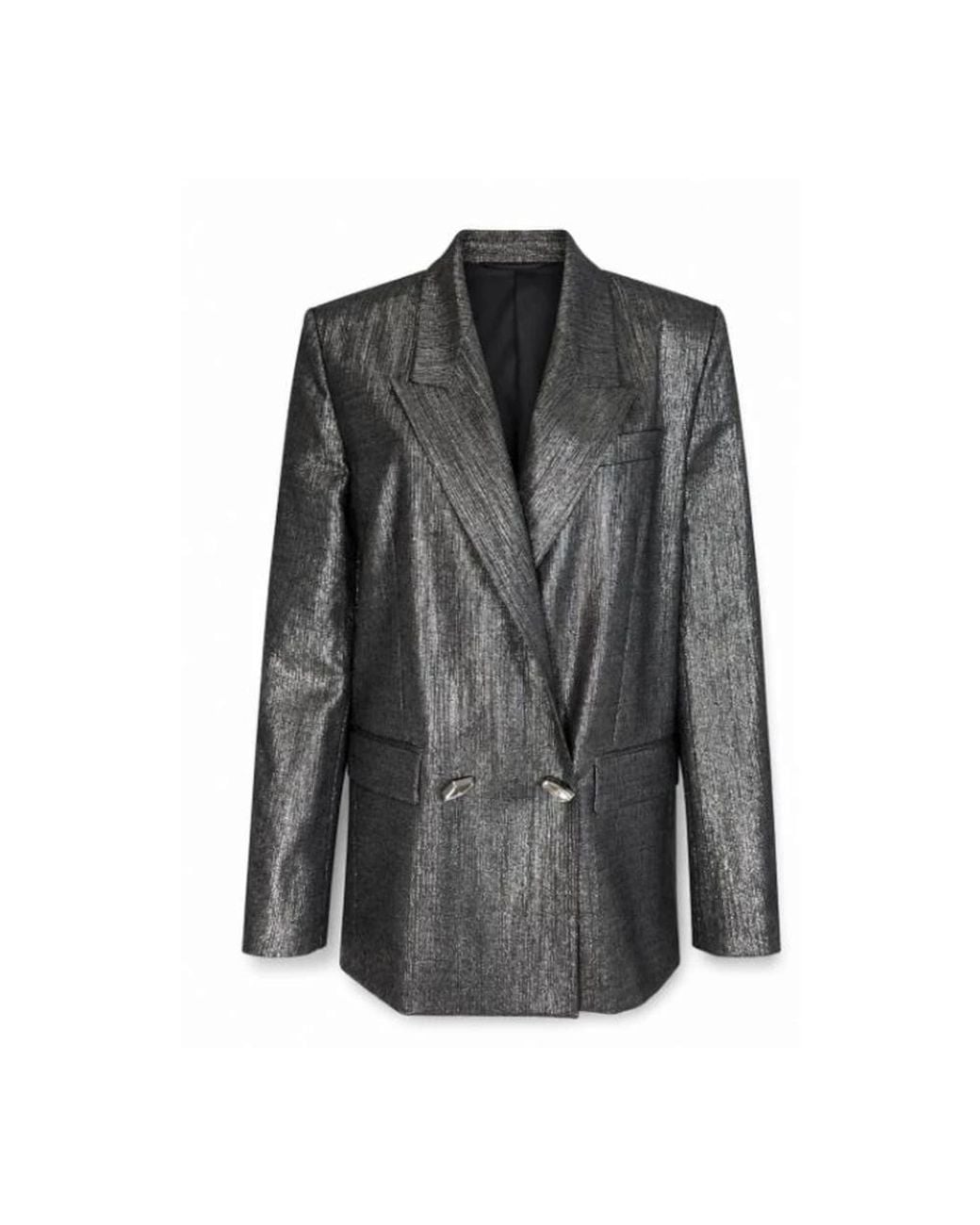 Pinko Gray Blazers