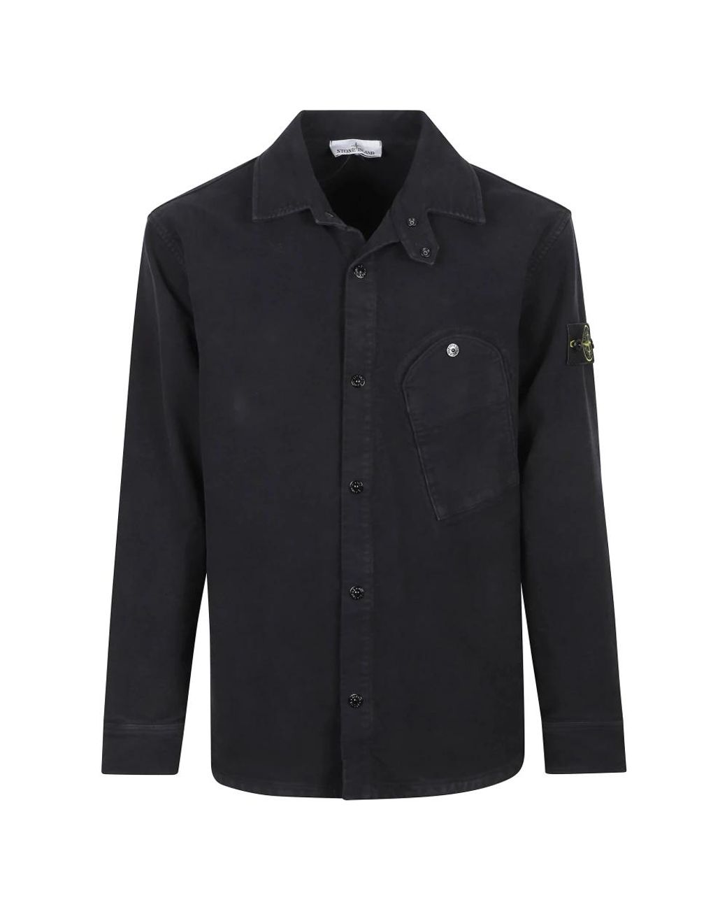 Stone Island Blue Casual Shirts for men