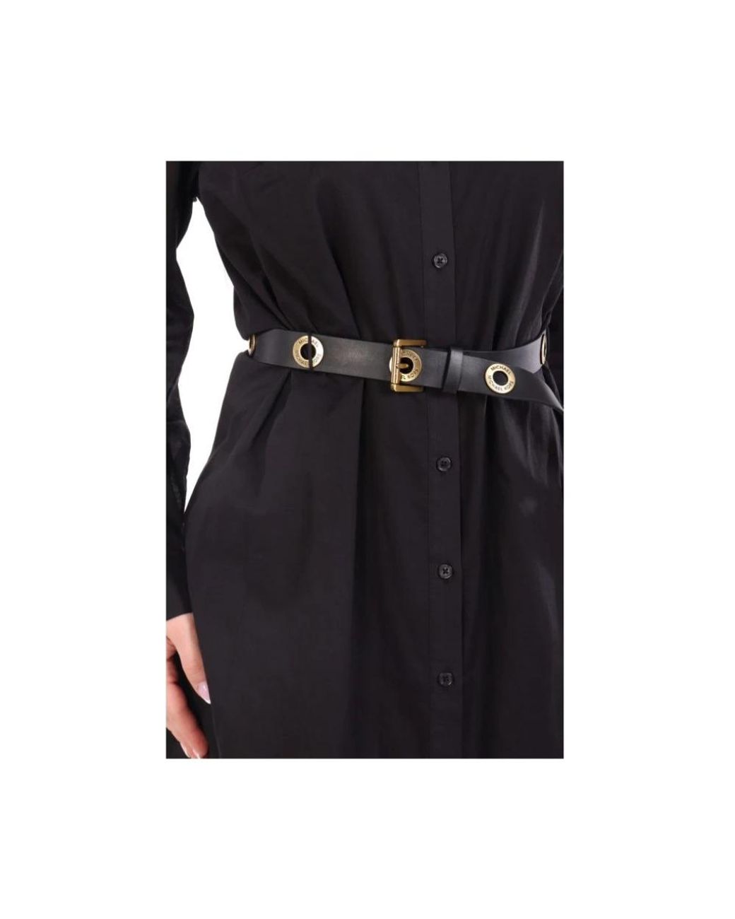 Michael Kors Black Shirt Dresses