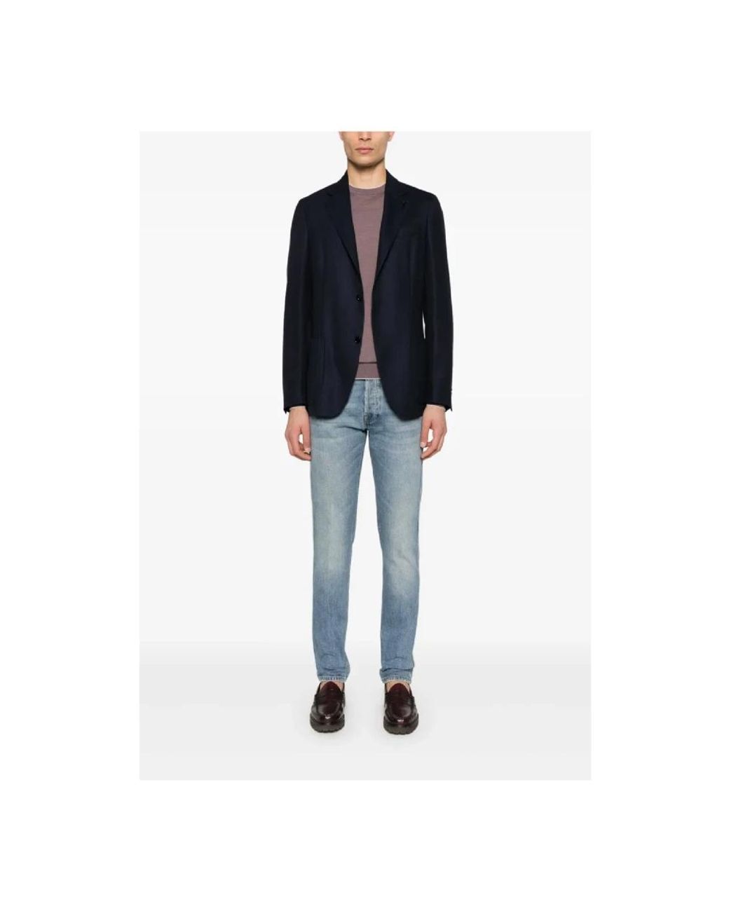 Lardini Blue Slim Fit Jeans for men