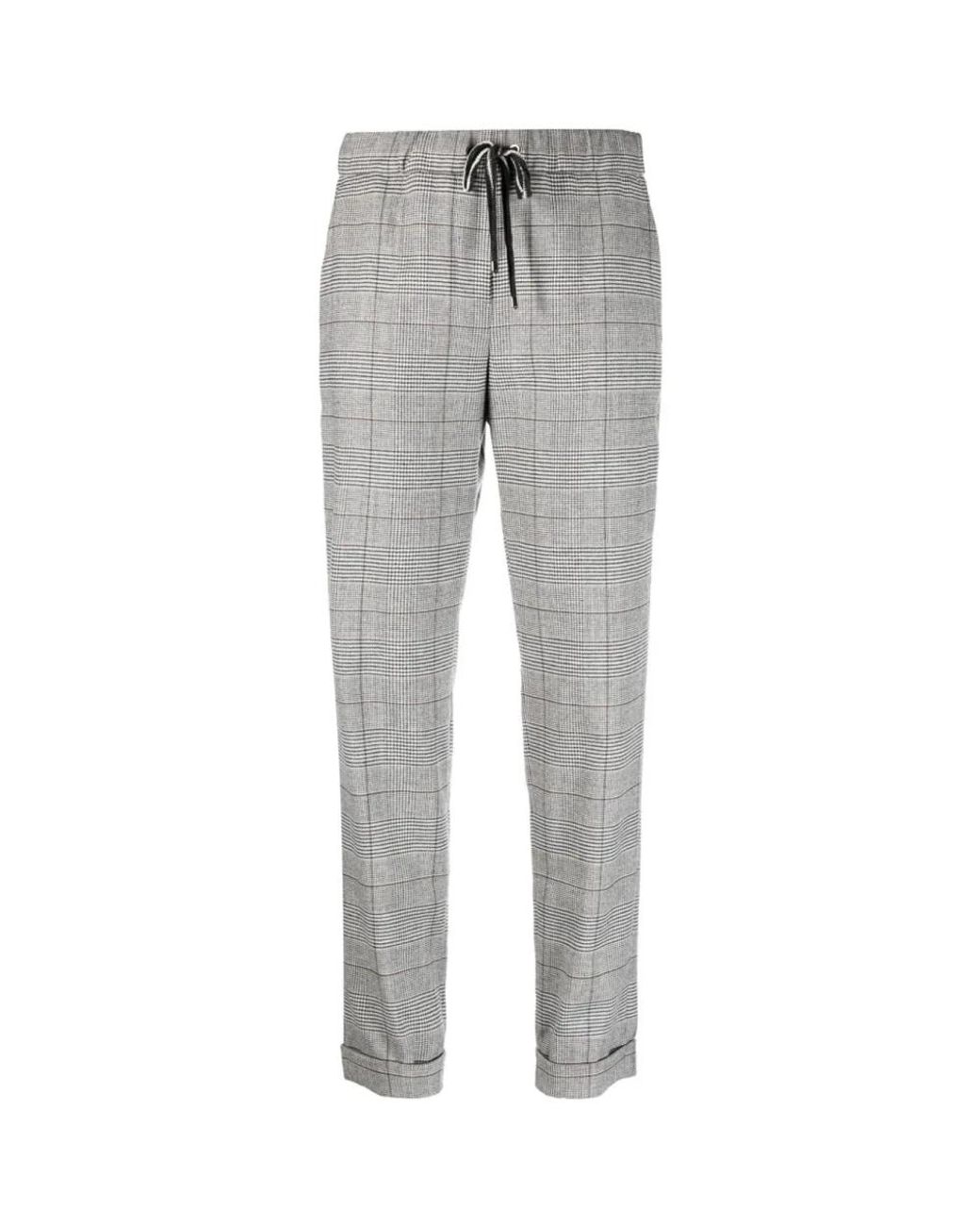 Lorena Antoniazzi Gray Slim-Fit Trousers