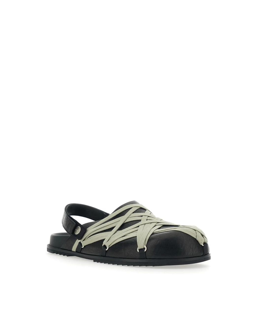 Clogs di Rick Owens in Green da Uomo