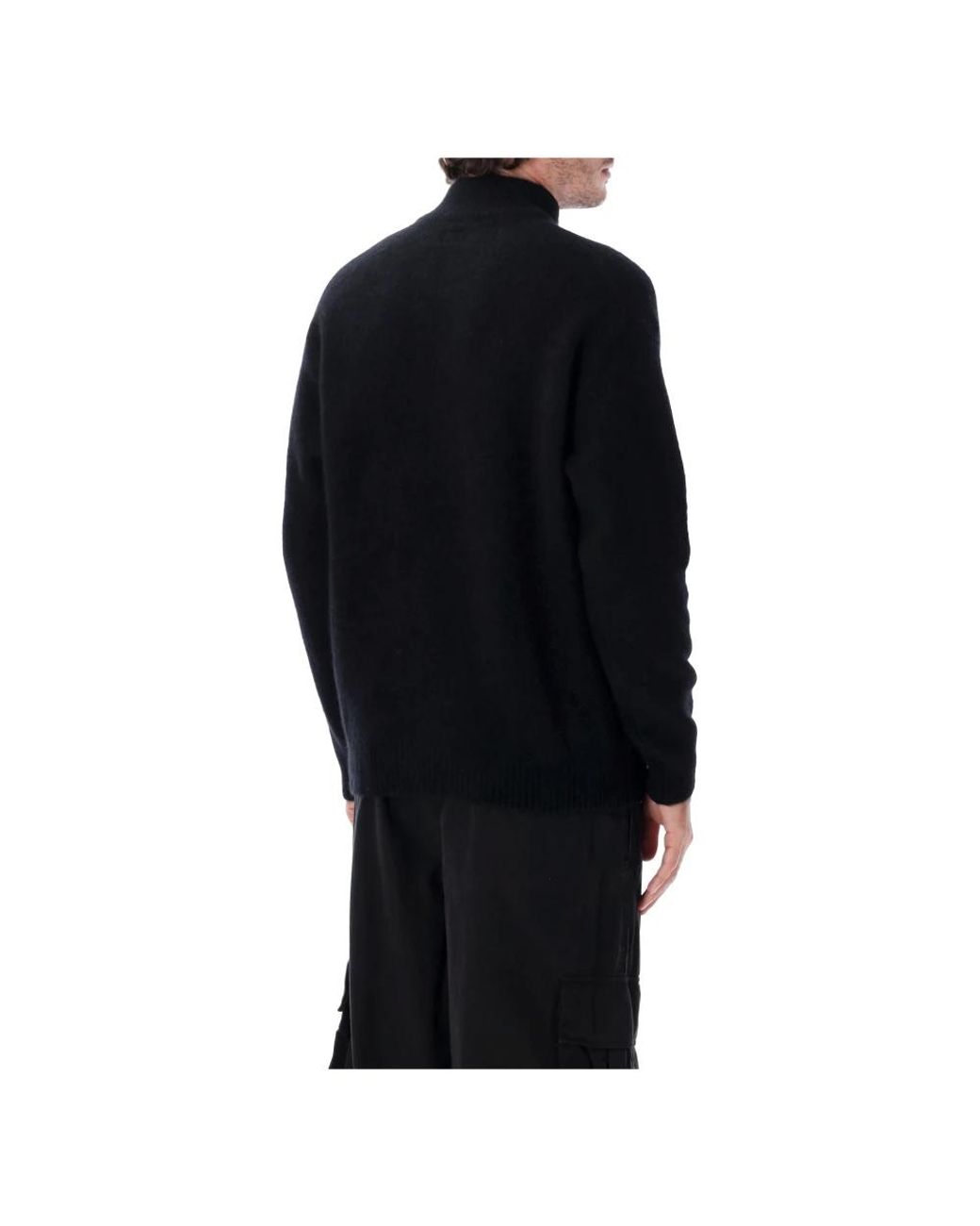 C P Company Black Long Knitwear for men