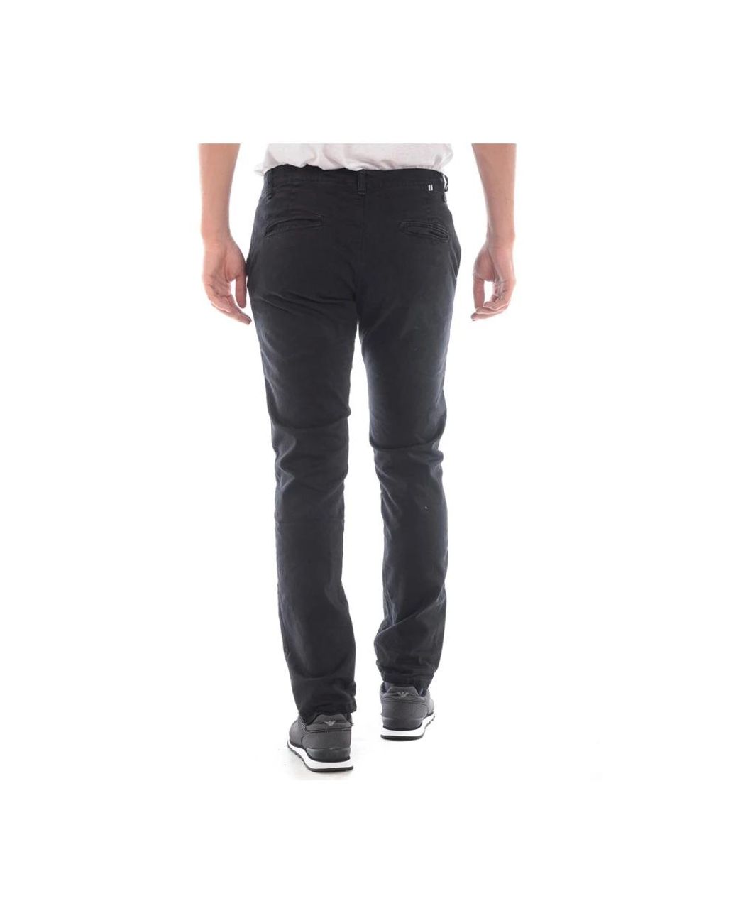 Daniele Alessandrini Blue Chinos for men
