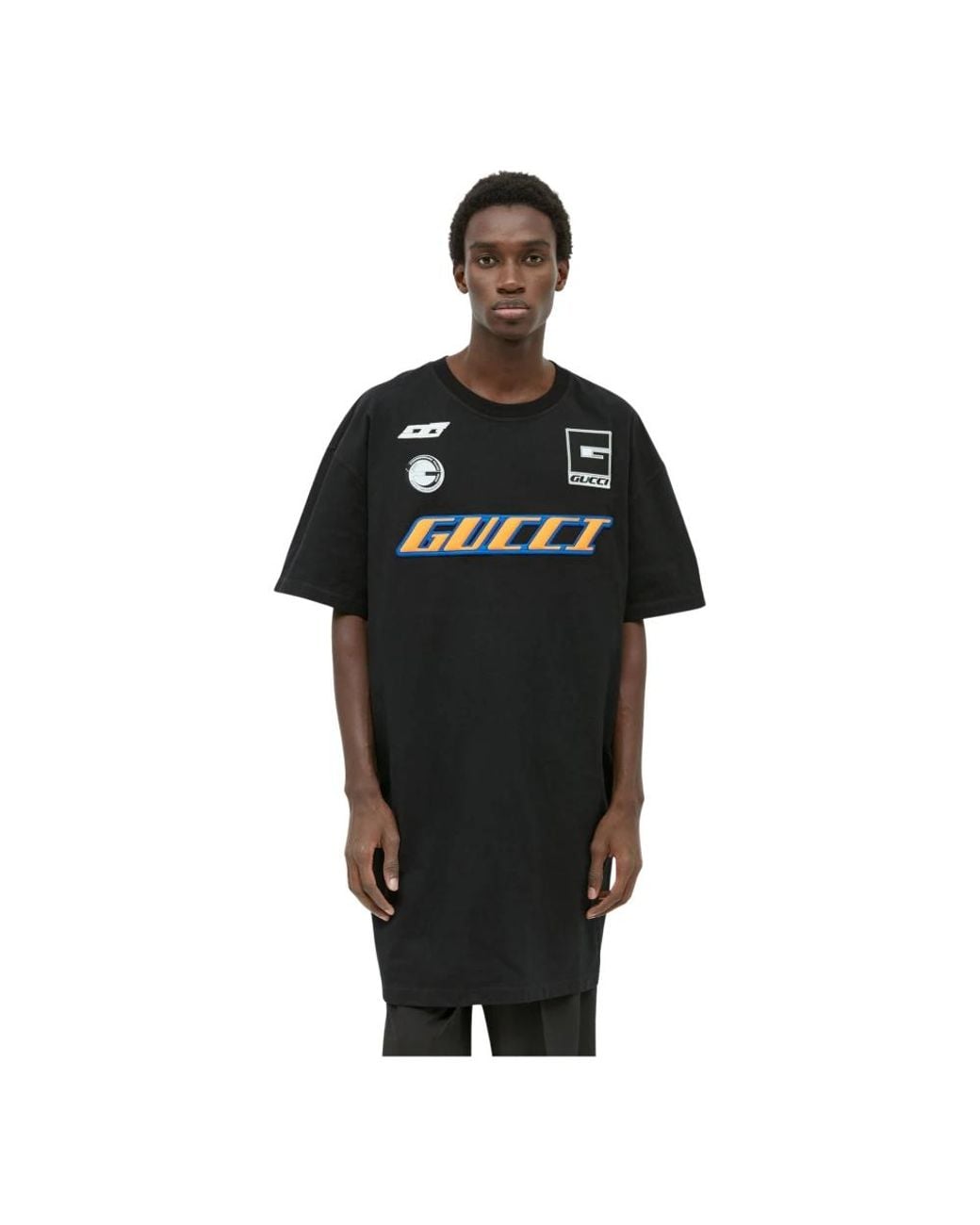 Gucci Black Oversized Tops for men