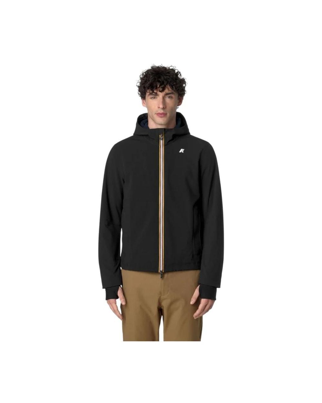 Light Jackets K-Way de hombre de color Black