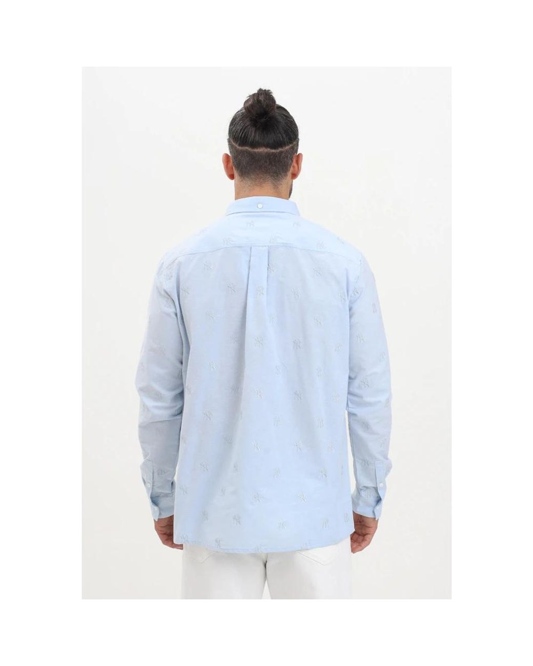 KTZ Blue Casual Shirts for men