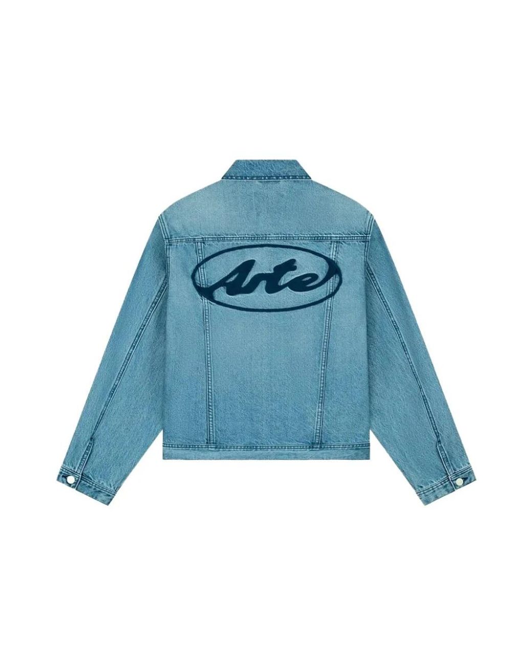 Arte' Blue Denim Jackets for men