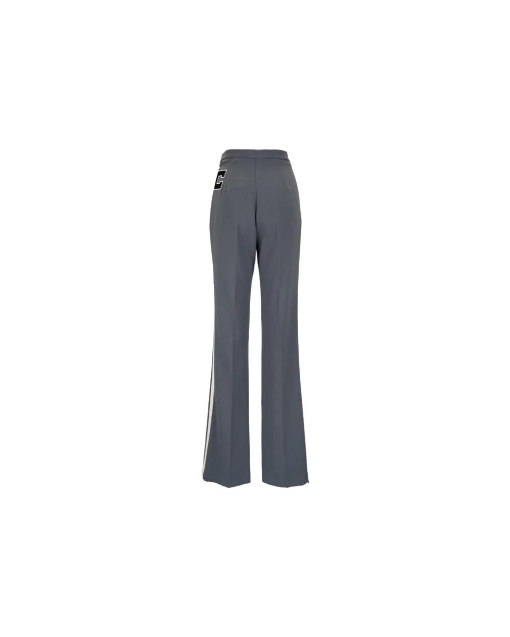 Elisabetta Franchi Blue Wide Trousers