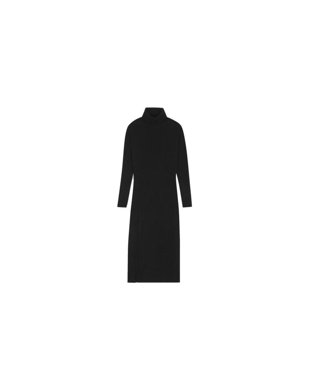 Saint Laurent Black Maxi Dresses
