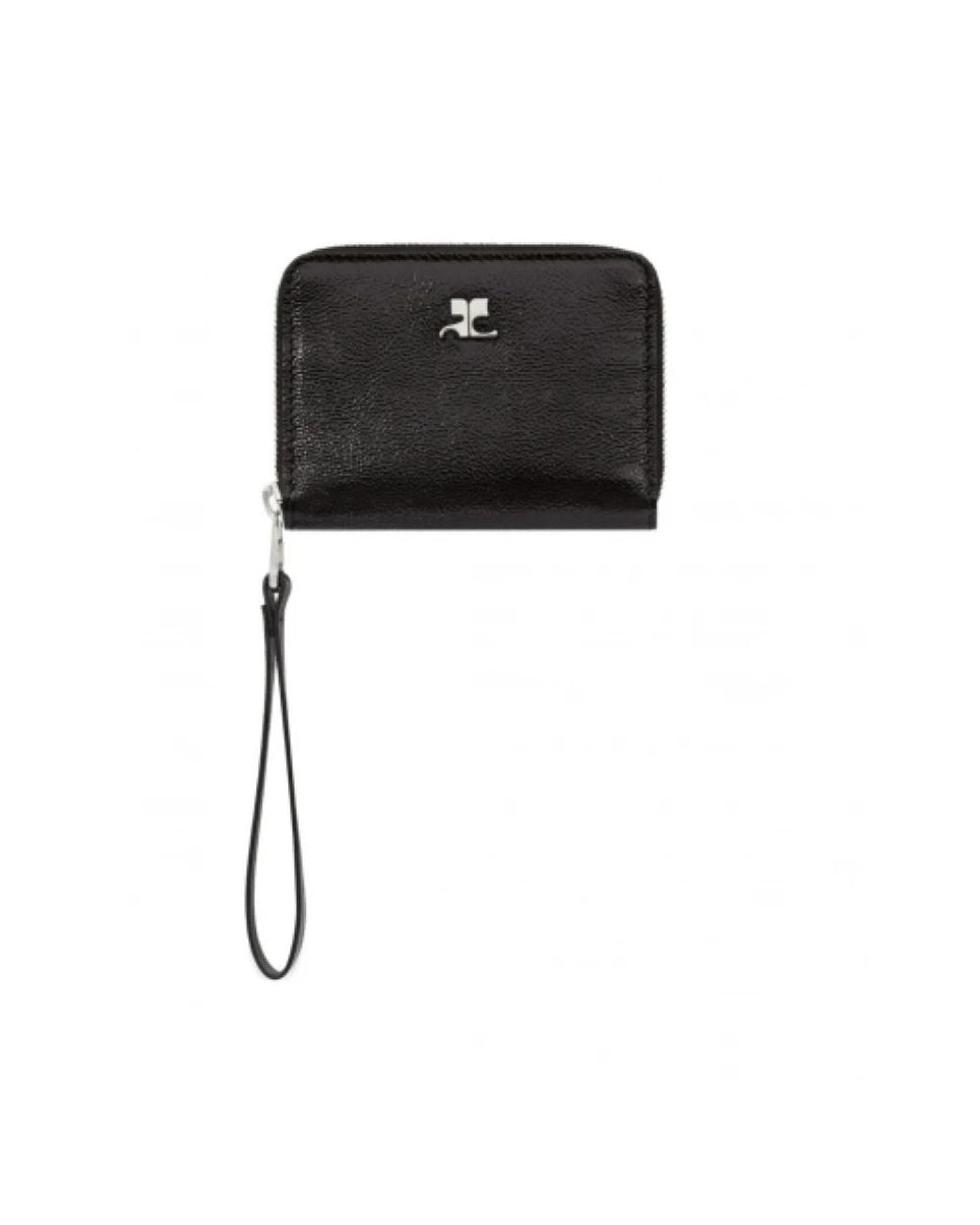 Courreges Black Wallets & Cardholders