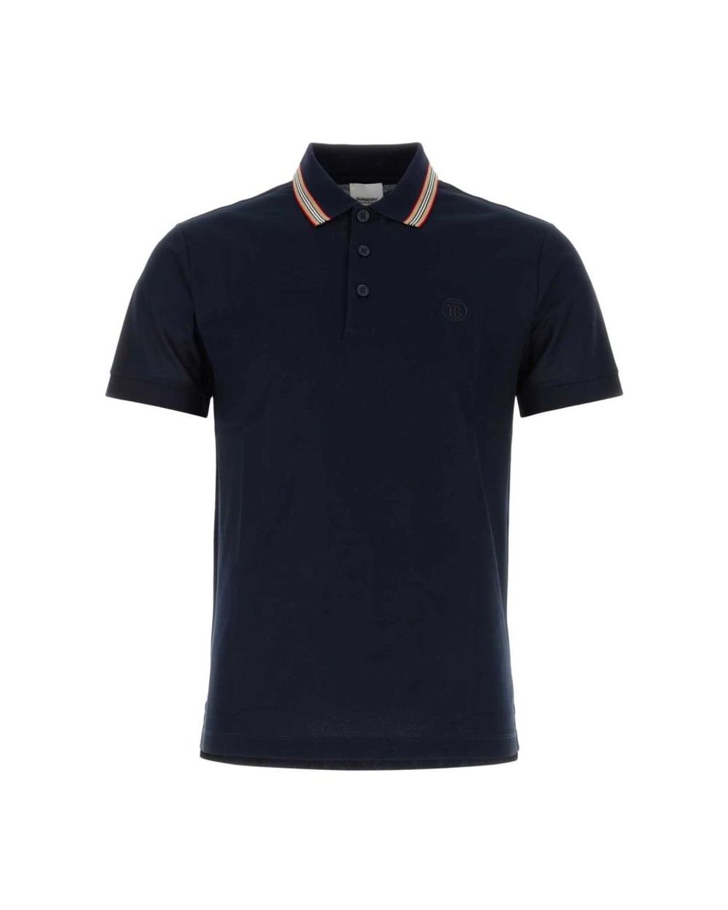 Burberry Piquet Polo in het Blue voor heren