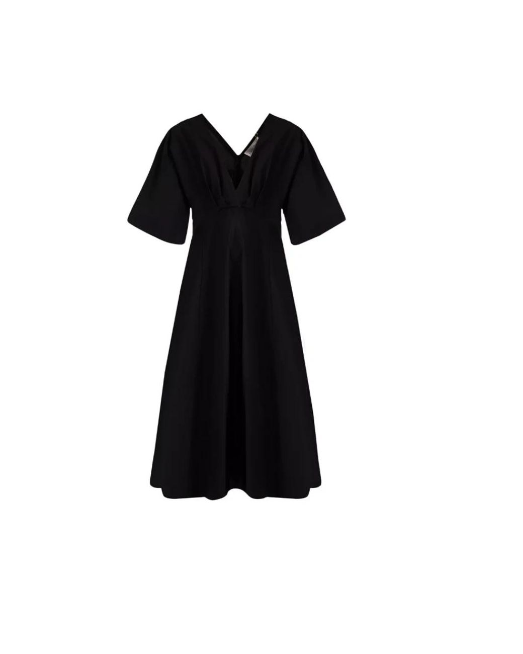 Forte_forte Black Midi Dresses